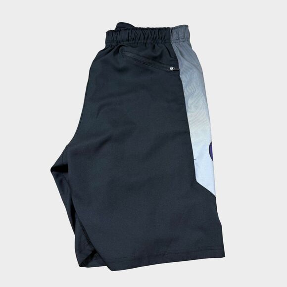Nike Colorado Rockies Shorts Mens Large Black Purple MLB Dri-FIT Authentic Gear - Picture 5 of 7